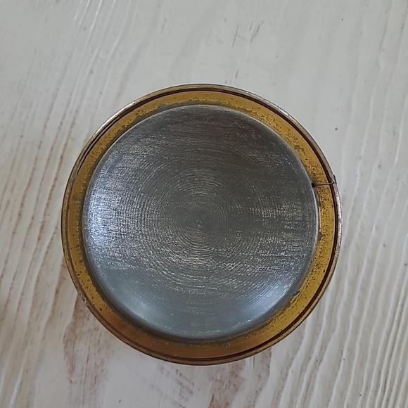 Vintage Aluminum Powder Case And Music Box - Picture 4 of 11